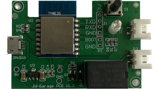 Athom Garage Door opener PCB
